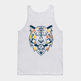 Unique Tiger Head Tank Top